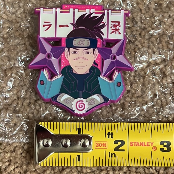 Malingmouse Iruka Vaporwave Naruto Pin - Picture 4 of 4